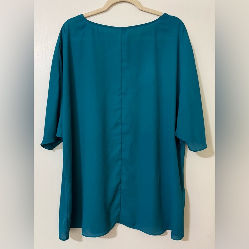 Worthington Turquoise Blouse - Picture 7 of 7